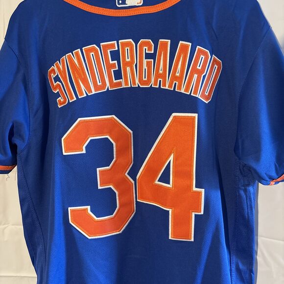 New York Mets Noah Syndergaard #34 MLB150 FlexBase Size 40 Men Medium Stitched - Picture 9 of 11